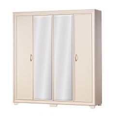 Шкаф 4-дверный со стеклом №367 Афины в Ижевске - izhevsk.mebel24.online | фото