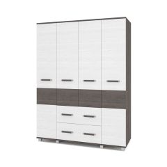 ВИОРА Шкаф 4-х дверный В43 в Ижевске - izhevsk.mebel24.online | фото