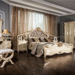Шкаф 6-ти створчатый Джоконда (крем) в Ижевске - izhevsk.mebel24.online | фото 3