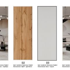 Шкаф-купе 1400 серии SOFT D1+D3+B2+PL1 (2 ящика+1штанга) профиль «Графит» в Ижевске - izhevsk.mebel24.online | фото 9