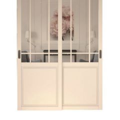 Шкаф-купе 1500 серии NEW CLASSIC K2+K2+B2+PL2(2 ящика+1 штанга+1 полка) профиль «Капучино» в Ижевске - izhevsk.mebel24.online | фото 14
