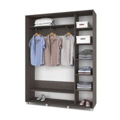 РОЛАНД Шкаф-купе Анкор темный (450*1700) Р471 в Ижевске - izhevsk.mebel24.online | фото 3