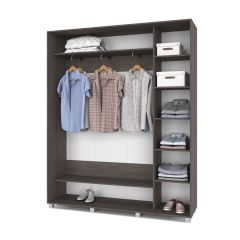 РОЛАНД Шкаф-купе Анкор темный (450*1800) Р481 в Ижевске - izhevsk.mebel24.online | фото 2