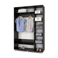 РОЛАНД Шкаф-купе с зеркалом Венге (450*1500) Р452 в Ижевске - izhevsk.mebel24.online | фото 3