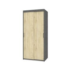 ТОМАС Шкаф-купе Камень темный - Ирландский дуб Т21 в Ижевске - izhevsk.mebel24.online | фото
