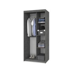 ТОМАС Шкаф-купе Камень темный - Ирландский дуб Т21 в Ижевске - izhevsk.mebel24.online | фото 2