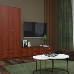 Шкаф Нина (М6) Итальянский орех в Ижевске - izhevsk.mebel24.online | фото