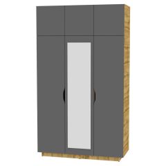 Шкаф с зеркалом "Аврора (H21_M)" в Ижевске - izhevsk.mebel24.online | фото 19