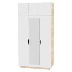 Шкаф с зеркалом "Аврора (H23_M)" в Ижевске - izhevsk.mebel24.online | фото