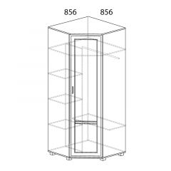 Шкаф угловой №243 Белла в Ижевске - izhevsk.mebel24.online | фото 2