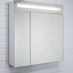 Шкаф-зеркало Аврора 60 с подсветкой LED Домино (DV8005HZ) в Ижевске - izhevsk.mebel24.online | фото 6