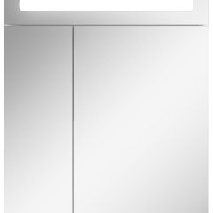 Шкаф-зеркало Аврора 60 с подсветкой LED Домино (DV8005HZ) в Ижевске - izhevsk.mebel24.online | фото 4