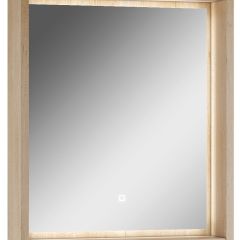 Шкаф-зеркало Nice 60 с подсветкой Домино (DN4706HZ) в Ижевске - izhevsk.mebel24.online | фото