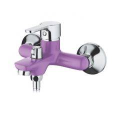 Смеситель для ванны Accoona A6367S фиолетовый в Ижевске - izhevsk.mebel24.online | фото