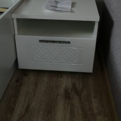 Спальный гарнитур Тиффани (БЕЛЫЙ ТЕКСТУРНЫЙ/БЕЛЫЙ) в Ижевске - izhevsk.mebel24.online | фото 4