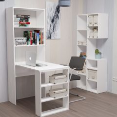 Стеллаж Элемент-2 (белый) в Ижевске - izhevsk.mebel24.online | фото 4