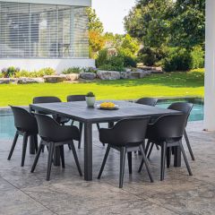 Стол раскладной Джули (Julie Double table 2 configurations) Графит в Ижевске - izhevsk.mebel24.online | фото 7