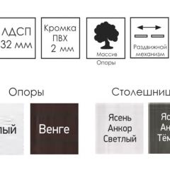 Стол раскладной Ялта-2 (опоры массив резной) в Ижевске - izhevsk.mebel24.online | фото 4