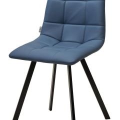 Стул CHILLI-Q SQUARE Oracul 795 Синий, экокожа PU / черный каркас, М-City в Ижевске - izhevsk.mebel24.online | фото