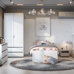 Токио Шкаф двухстворчатый с двумя ящиками в Ижевске - izhevsk.mebel24.online | фото 3