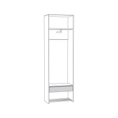Трувор Шкаф для одежды 13.328.02 в Ижевске - izhevsk.mebel24.online | фото 2