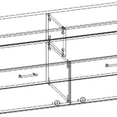 СОНАТА ТМС-1200 Тумба малая (Дуб сонома/Белый глянец) в Ижевске - izhevsk.mebel24.online | фото 2