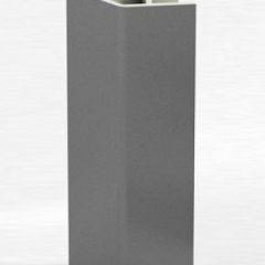 Угловое соединение для цоколя 135 гр. h150 мм (Алюминий, Белый, Черный, Сономаый) в Ижевске - izhevsk.mebel24.online | фото