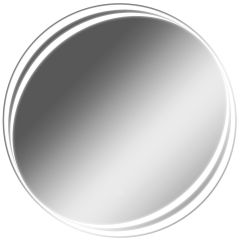 Зеркало Берг 700х700 с подсветкой Домино (GL7055Z) в Ижевске - izhevsk.mebel24.online | фото