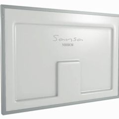 Зеркало Dream 100 alum (линза) с подсветкой Sansa (SDL1027Z) в Ижевске - izhevsk.mebel24.online | фото 2