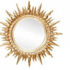 Зеркало круглое золото (1810(1) в Ижевске - izhevsk.mebel24.online | фото