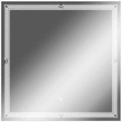 Зеркало Паликир 700х700 с подсветкой Домино (GL7051Z) в Ижевске - izhevsk.mebel24.online | фото