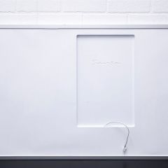 Зеркало Quadro 100 alum (линза) с подсветкой Sansa (SQL1030Z) в Ижевске - izhevsk.mebel24.online | фото 4