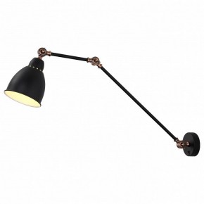 Бра Arte Lamp Braccio A2055AP-1BK в Ижевске - izhevsk.mebel24.online | фото