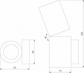 Бра Elektrostandard Deep a062927 в Ижевске - izhevsk.mebel24.online | фото 4