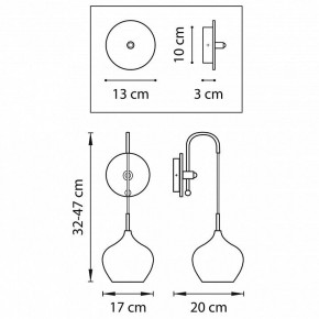 Бра Lightstar Pentola 803540 в Ижевске - izhevsk.mebel24.online | фото 3