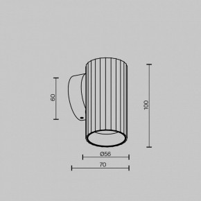Бра Maytoni Calipso C106WL-01-GU10-BS в Ижевске - izhevsk.mebel24.online | фото 6