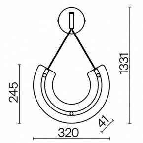 Бра Maytoni Maya P091WL-L18G3K1 в Ижевске - izhevsk.mebel24.online | фото 4