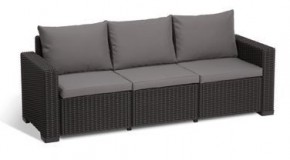 Диван Калифорния 3-х местный (California 3 Sofa), графит в Ижевске - izhevsk.mebel24.online | фото 2