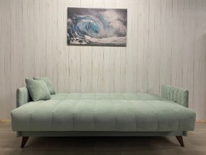 Диван Престиж-3 (НПБ) велюр Sensey mist green в Ижевске - izhevsk.mebel24.online | фото 3