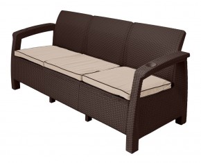 Диван Yalta Sofa 3 Set (Ялта) шоколадный в Ижевске - izhevsk.mebel24.online | фото