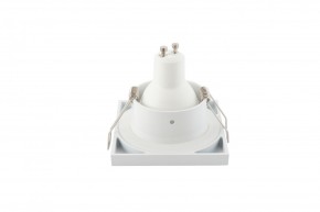 DK3014-WH Встраиваемый светильник влагозащ., IP 44, 50 Вт, GU10, белый, алюминий в Ижевске - izhevsk.mebel24.online | фото 5