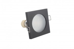 DK3015-BK Встраиваемый светильник влагозащ., IP 44, 50 Вт, GU10, черный, алюминий в Ижевске - izhevsk.mebel24.online | фото 4