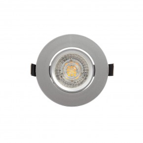DK3020-CM Встраиваемый светильник, IP 20, 10 Вт, GU5.3, LED, серый, пластик в Ижевске - izhevsk.mebel24.online | фото 1