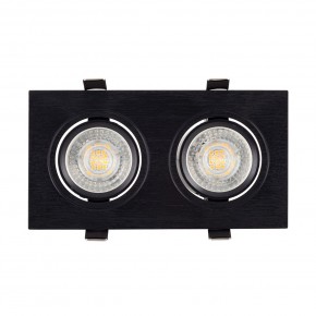 DK3022-BK Встраиваемый светильник, IP 20, 10 Вт, GU5.3, LED, черный, пластик в Ижевске - izhevsk.mebel24.online | фото 2