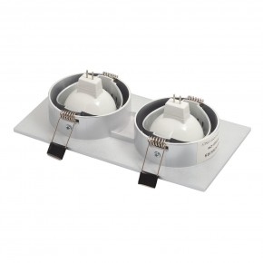 DK3022-CM Встраиваемый светильник, IP 20, 10 Вт, GU5.3, LED, серый, пластик в Ижевске - izhevsk.mebel24.online | фото 4