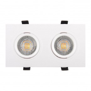 DK3022-WH Встраиваемый светильник, IP 20, 10 Вт, GU5.3, LED, белый, пластик в Ижевске - izhevsk.mebel24.online | фото 2