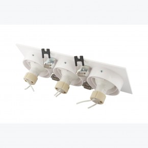 DK3023-WH Встраиваемый светильник, IP 20, 10 Вт, GU5.3, LED, белый, пластик в Ижевске - izhevsk.mebel24.online | фото 4