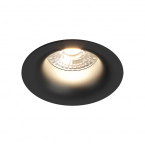 DK3024-BK Встраиваемый светильник, IP 20, 10 Вт, GU5.3, LED, черный, пластик в Ижевске - izhevsk.mebel24.online | фото 1