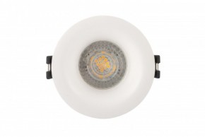 DK3024-WH Встраиваемый светильник, IP 20, 10 Вт, GU5.3, LED, белый, пластик в Ижевске - izhevsk.mebel24.online | фото 1