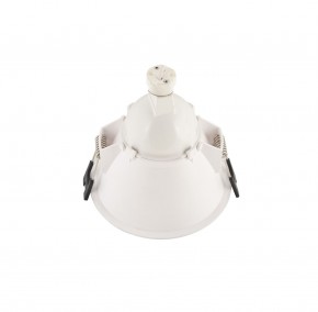 DK3026-WB Встраиваемый светильник, IP 20, 10 Вт, GU5.3, LED, белый/черный, пластик в Ижевске - izhevsk.mebel24.online | фото 4